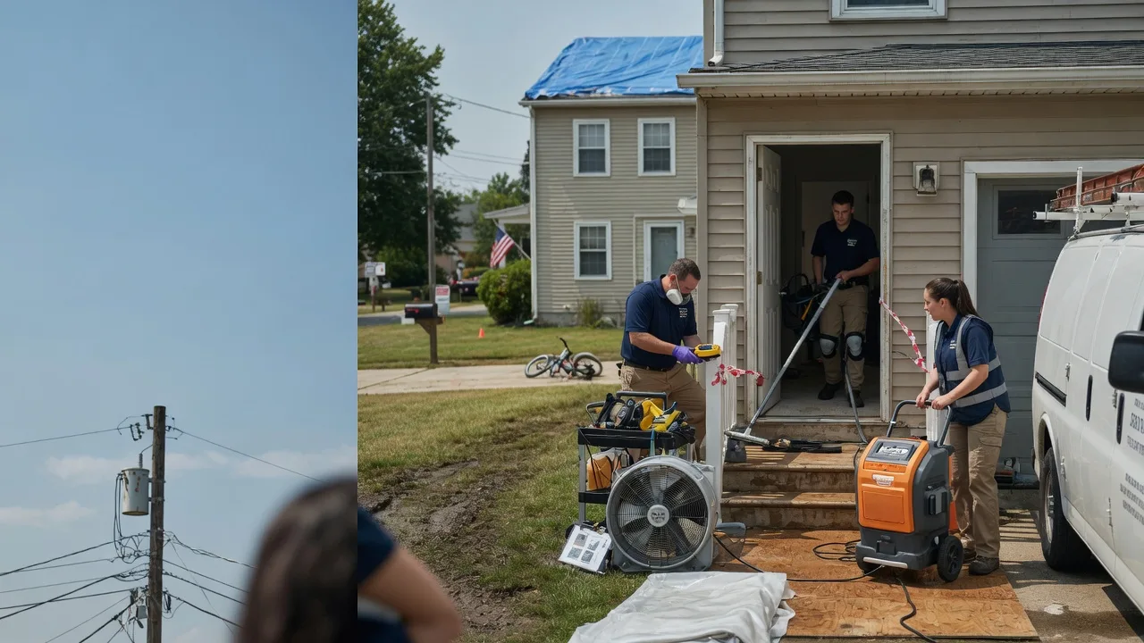 Water Damage Repair in Cushing, WI near me